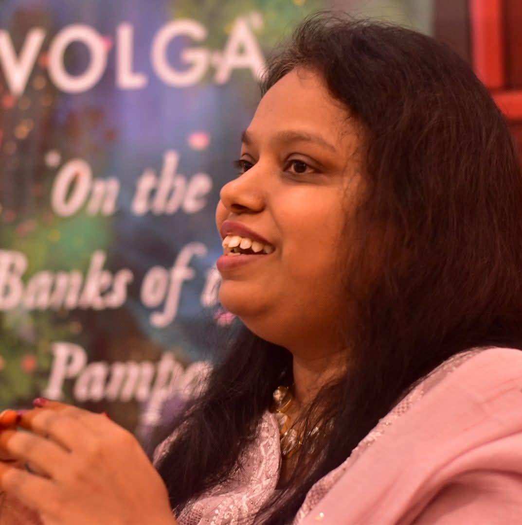 Purnima Tammireddy, speaking at her book launch